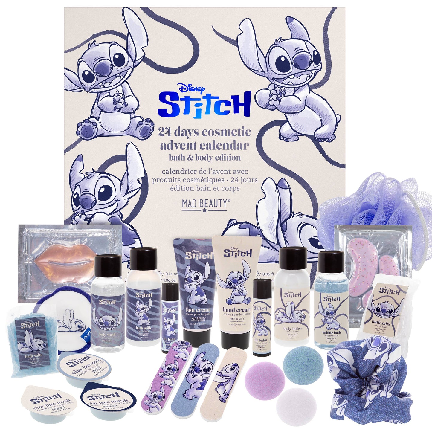 Disney Stitch 24-Day Cosmetic Advent Calendar