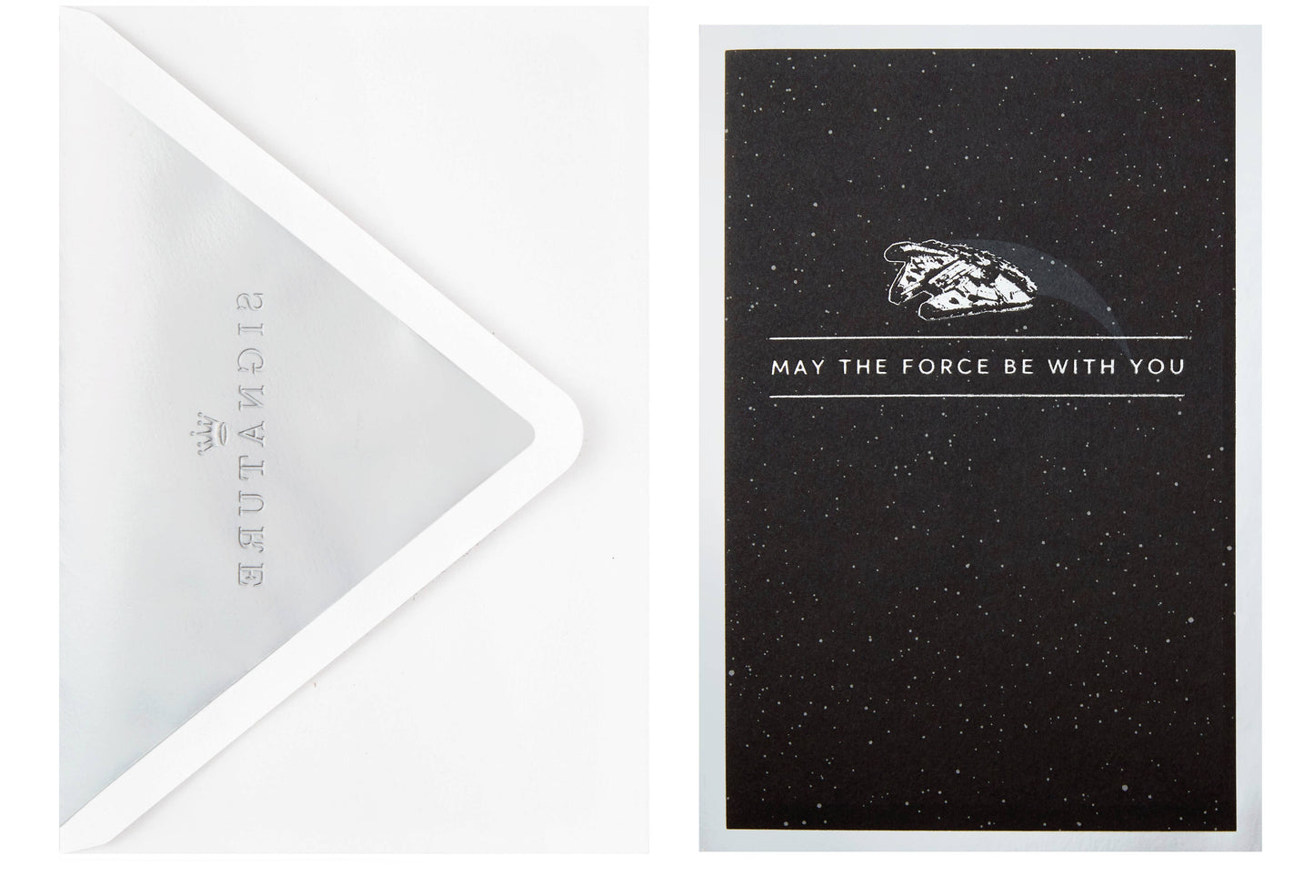 Any Occasion Greeting Card - 3D Pop-Up Star Wars™ Millennium Falcon Design