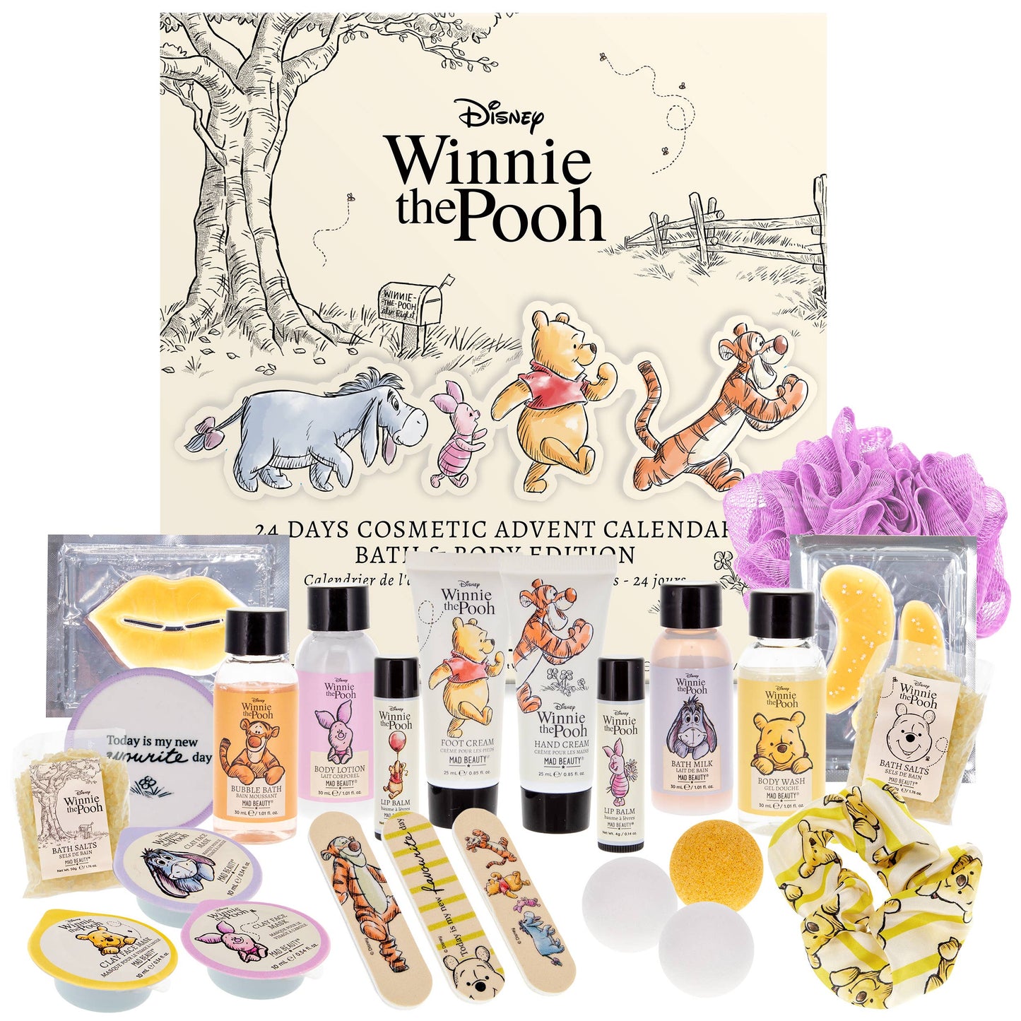 Disney Winnie The Pooh 24-Day Cosmetic Advent Calendar