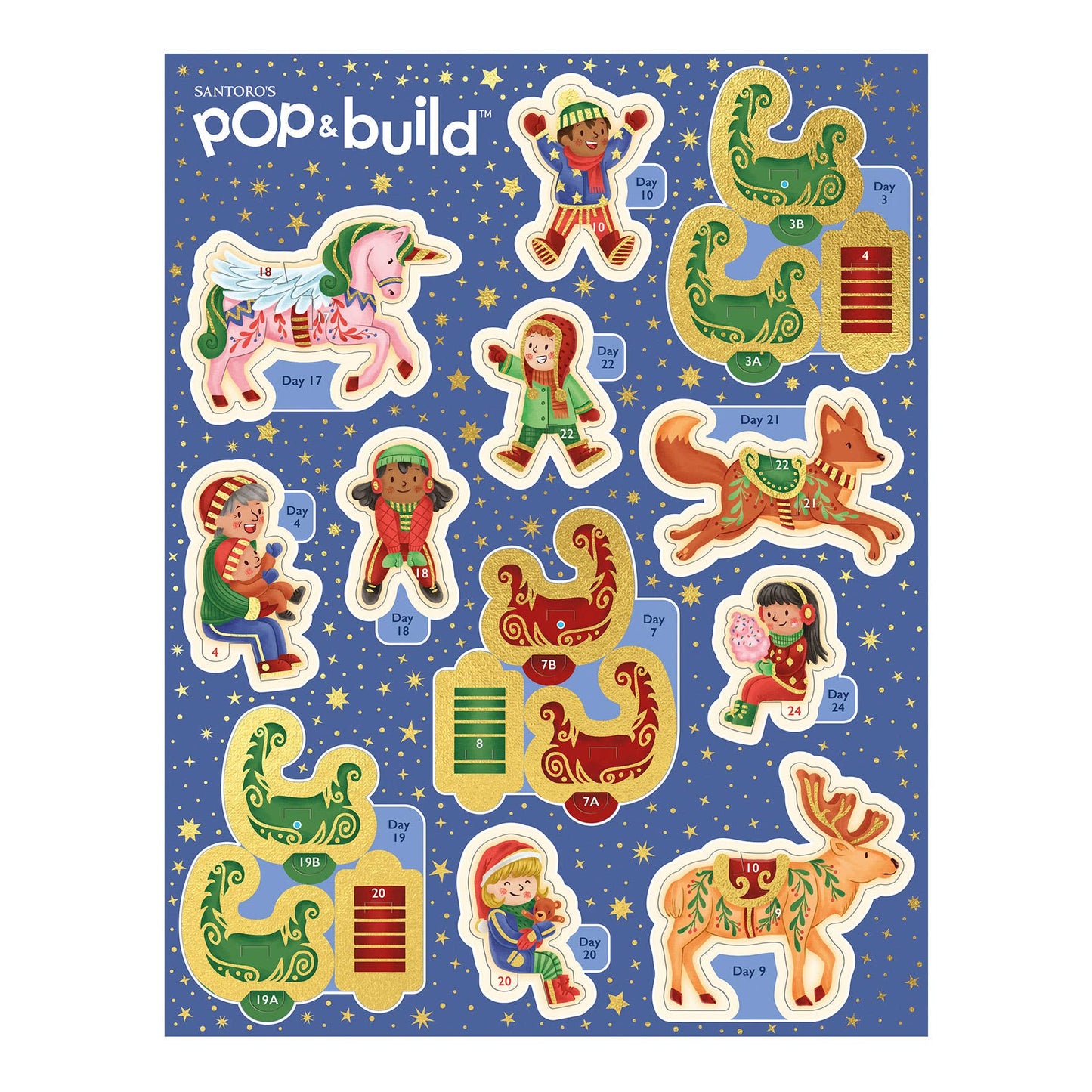 Pop and Build - Carousel Countdown