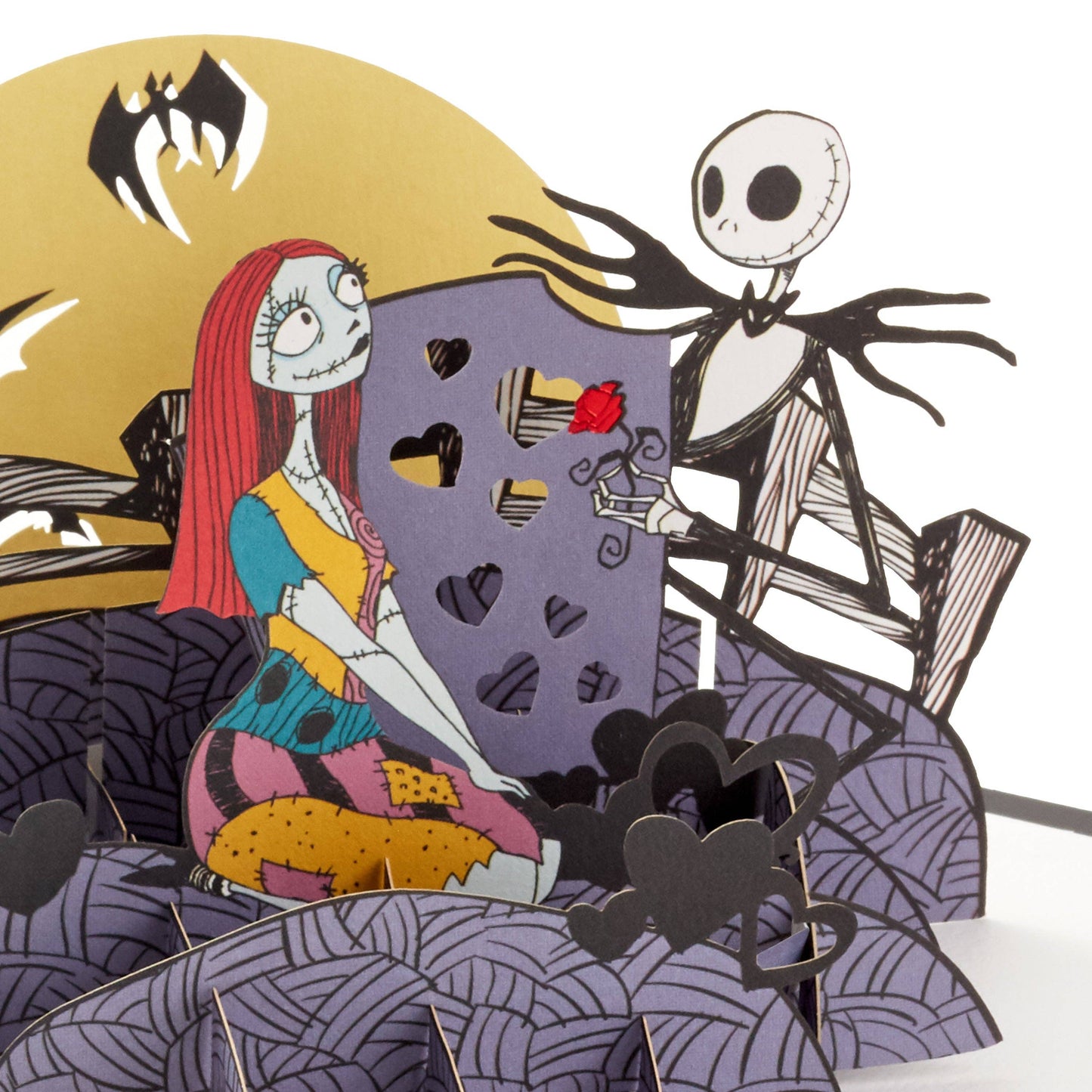 Disney The Nightmare Before Christmas - 3D Pop-Up Graveyard Greetings Card