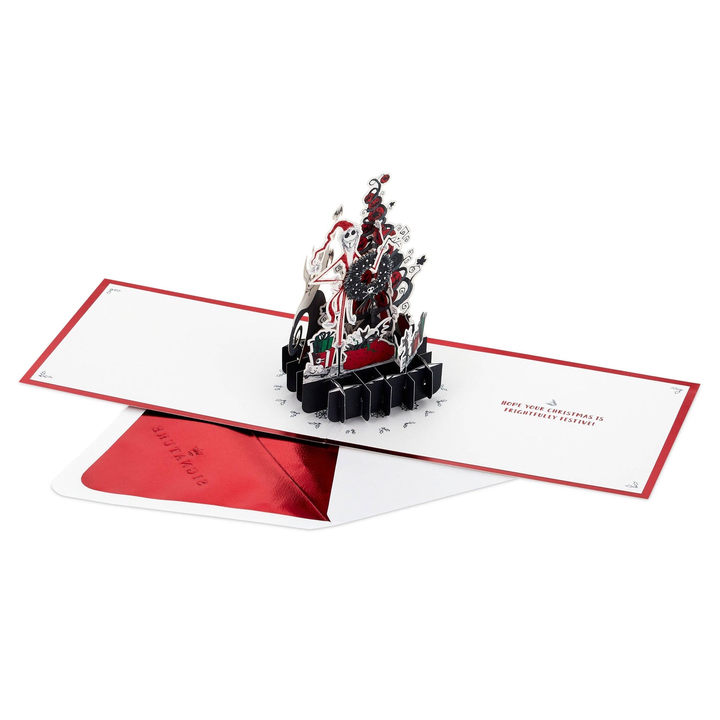 Disney The Nightmare Before Christmas - 3D Pop-Up Christmas Card