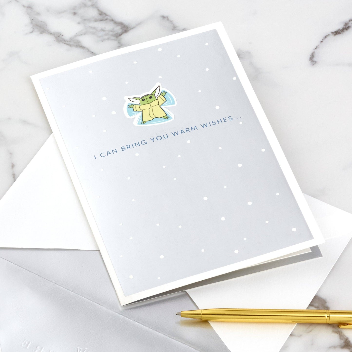 Signature Paper Wonder Christmas Card - 3D Pop Up The Mandalorian™