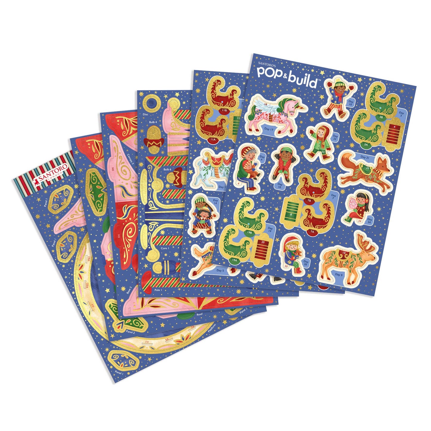 Pop and Build - Carousel Countdown