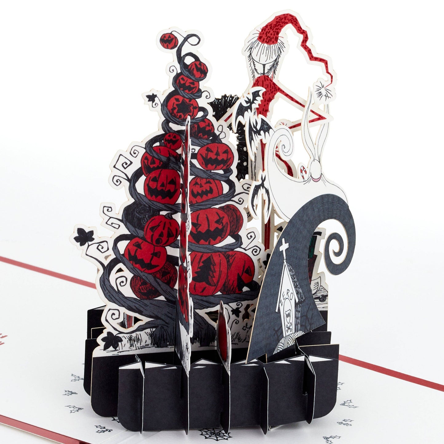 Disney The Nightmare Before Christmas - 3D Pop-Up Christmas Card