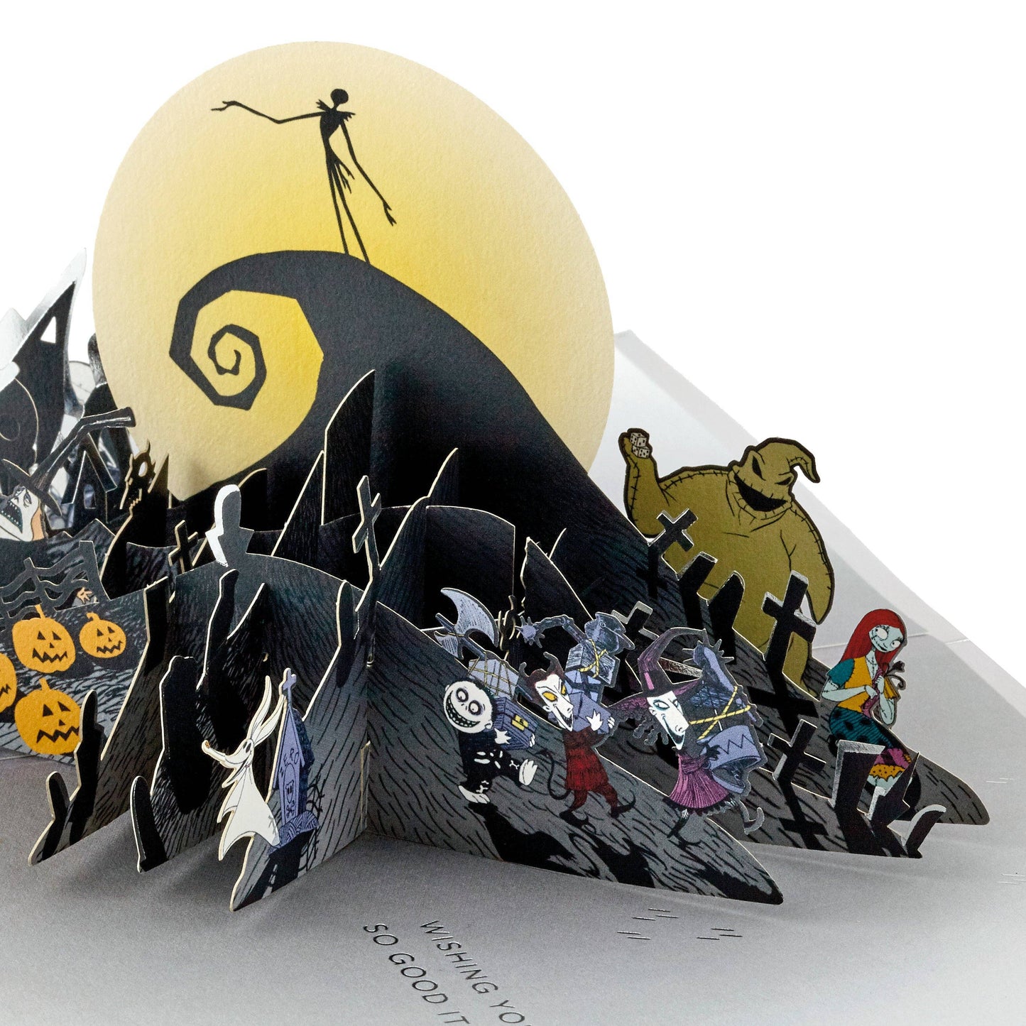 Disney The Nightmare Before Christmas - 3D Pop-Up Greetings Card