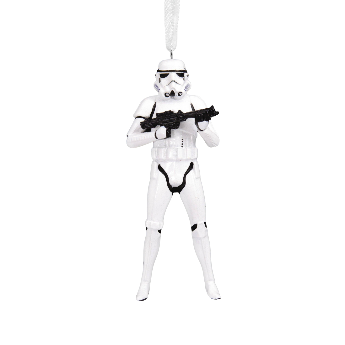 Stormtrooper figure from Star Wars hanging Christmas ornament