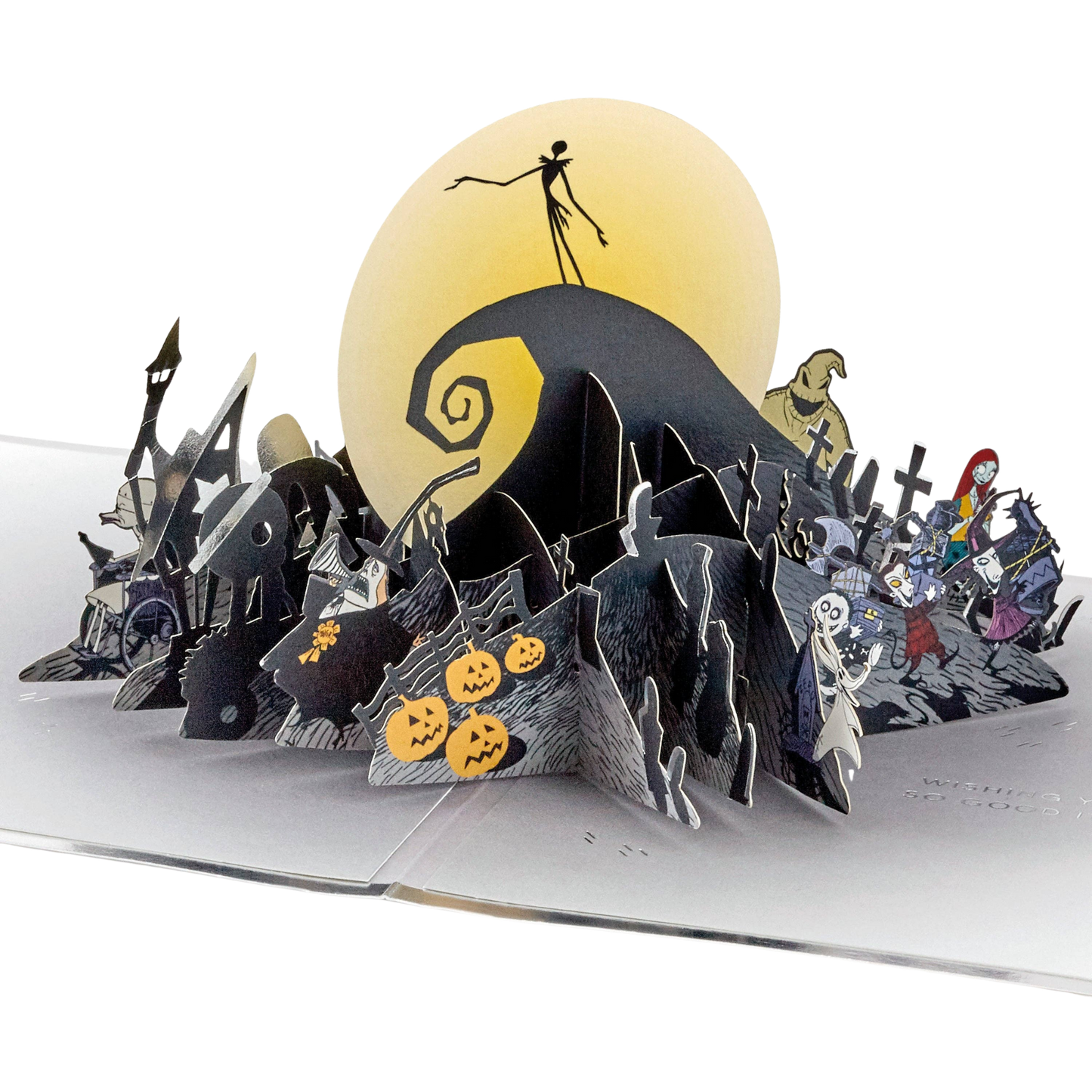 Disney The Nightmare Before Christmas - 3D Pop-Up Greetings Card