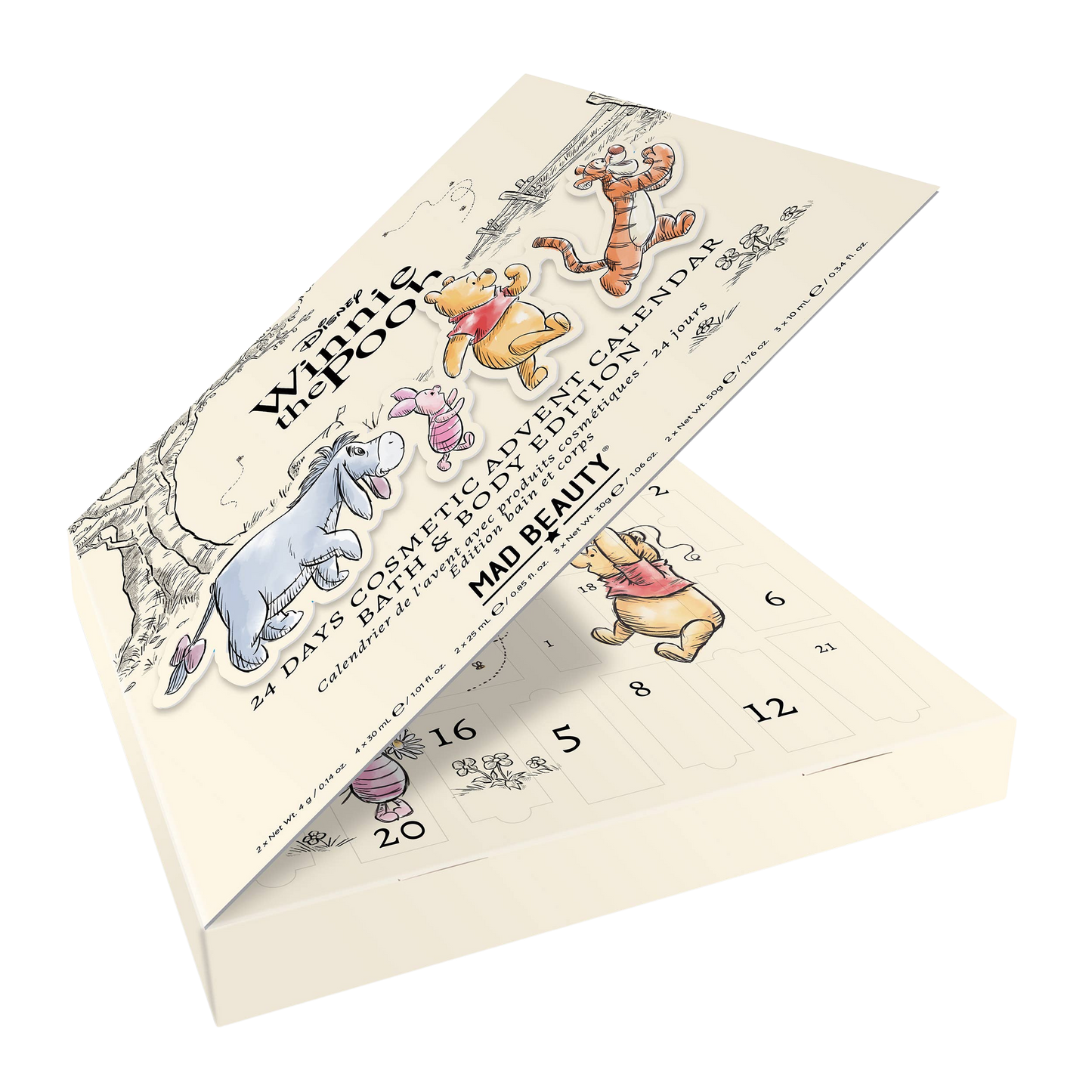 Disney Winnie The Pooh 24-Day Cosmetic Advent Calendar