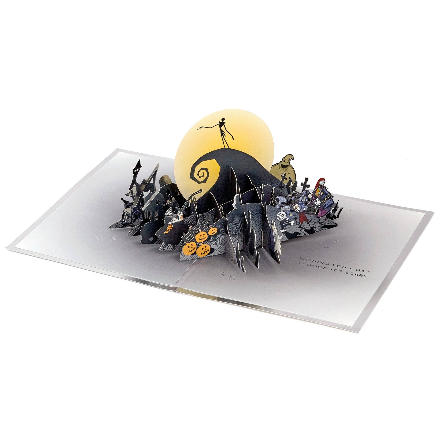 Disney The Nightmare Before Christmas - 3D Pop-Up Greetings Card