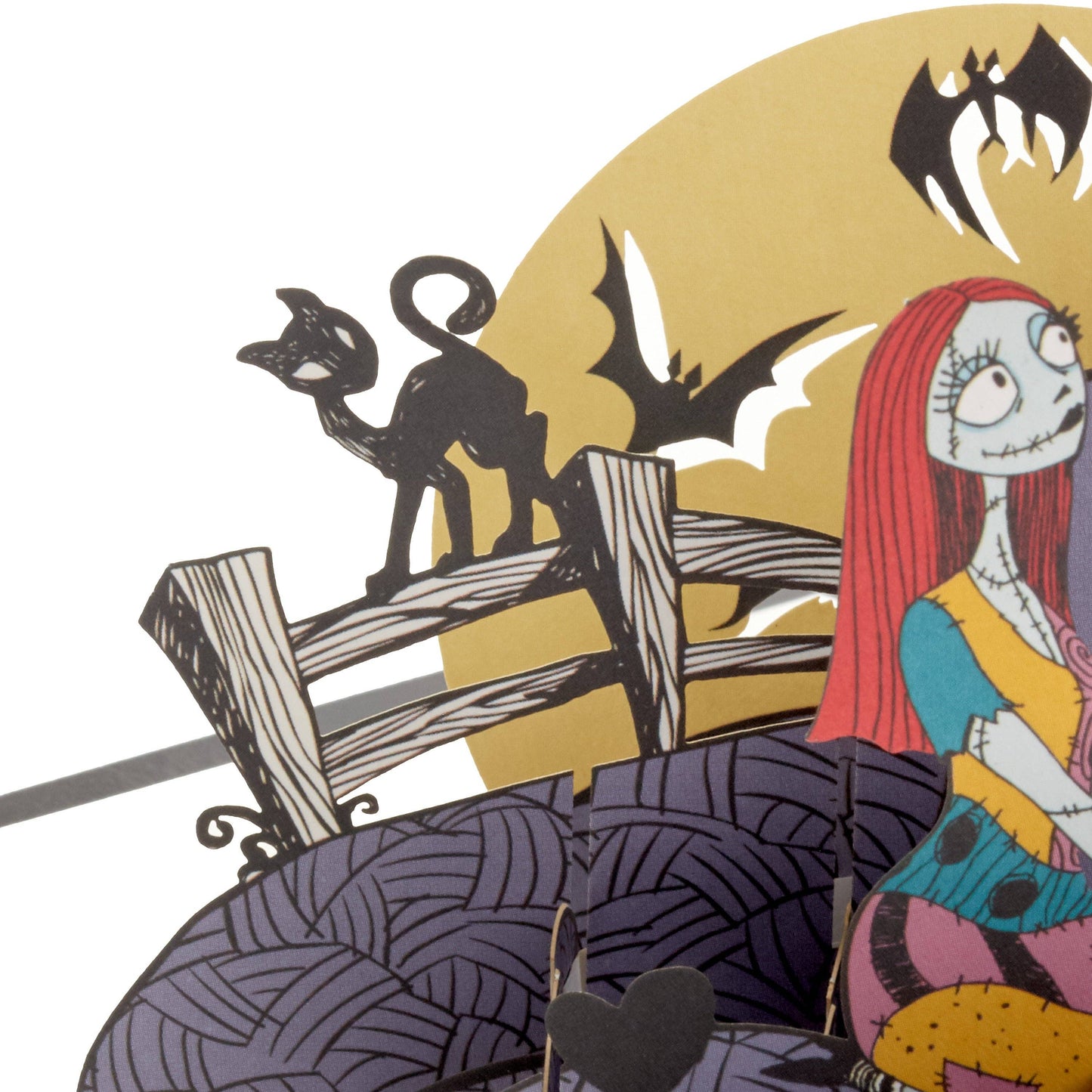 Disney The Nightmare Before Christmas - 3D Pop-Up Graveyard Greetings Card