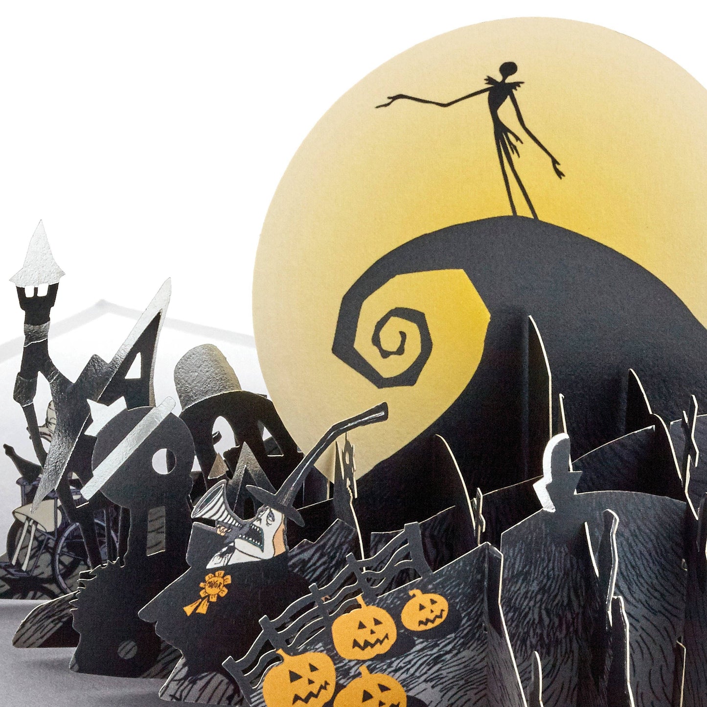 Disney The Nightmare Before Christmas - 3D Pop-Up Greetings Card