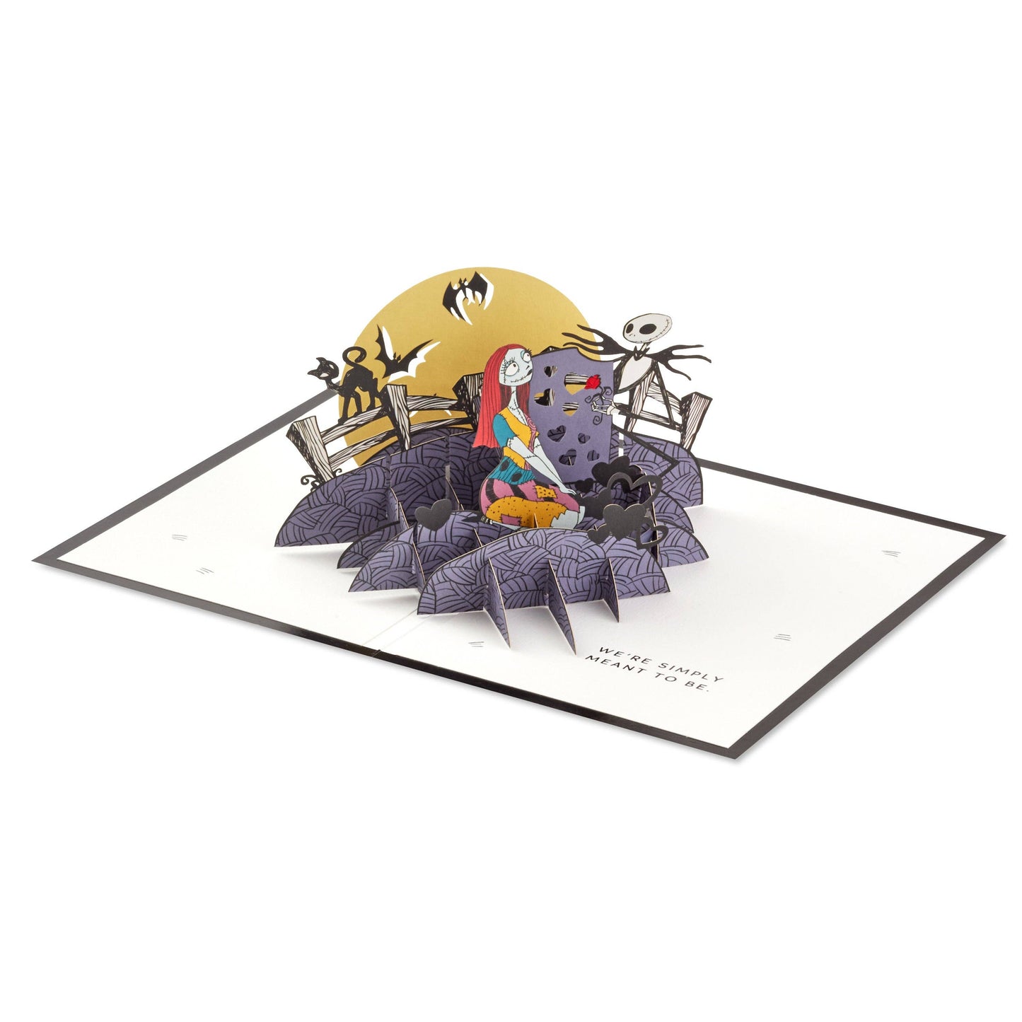 Disney The Nightmare Before Christmas - 3D Pop-Up Graveyard Greetings Card