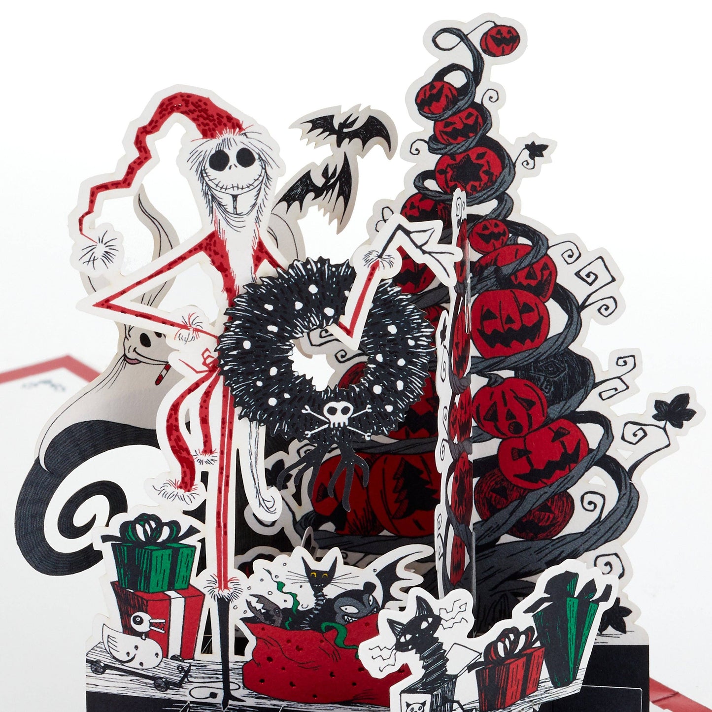 Disney The Nightmare Before Christmas - 3D Pop-Up Christmas Card