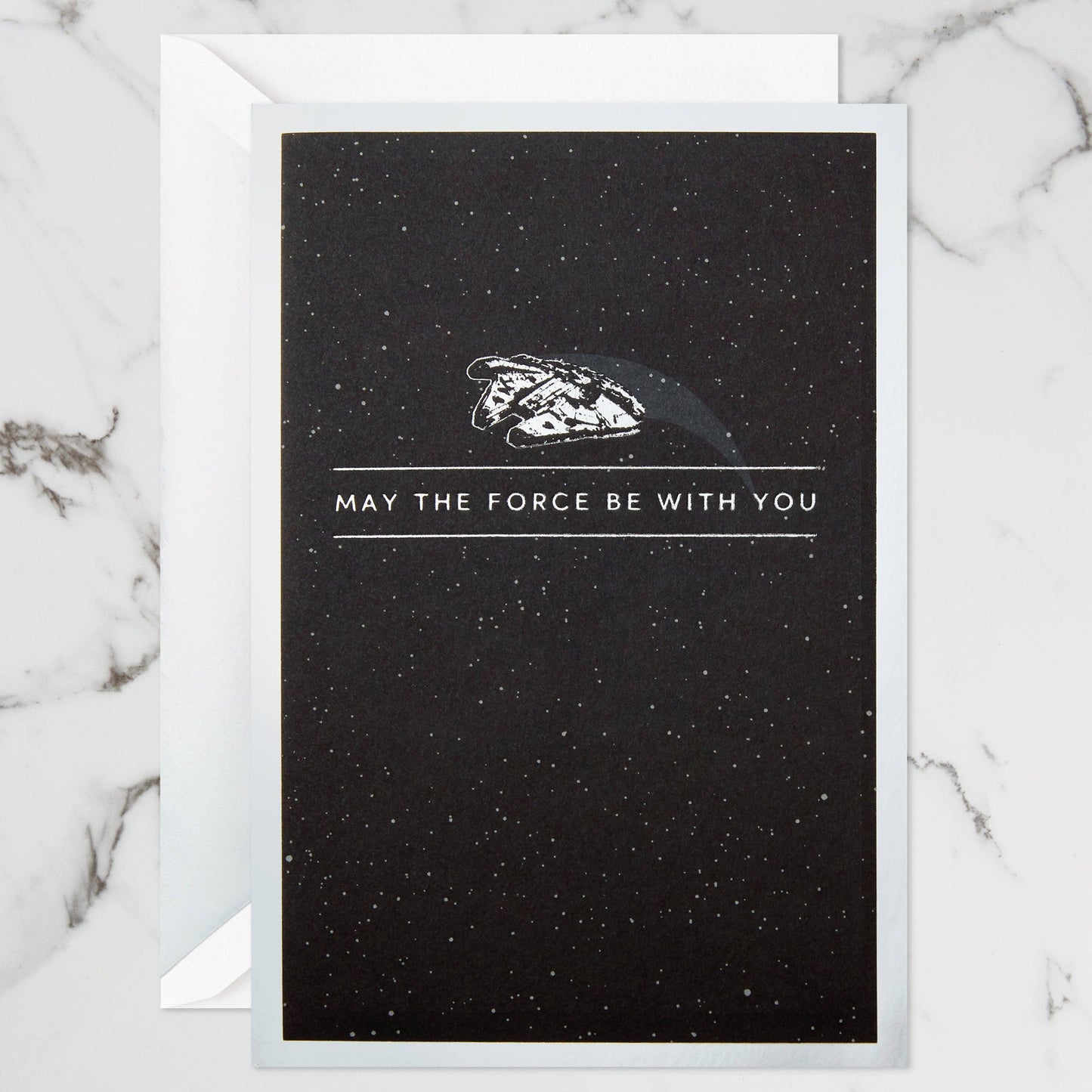 Any Occasion Greeting Card - 3D Pop-Up Star Wars™ Millennium Falcon Design